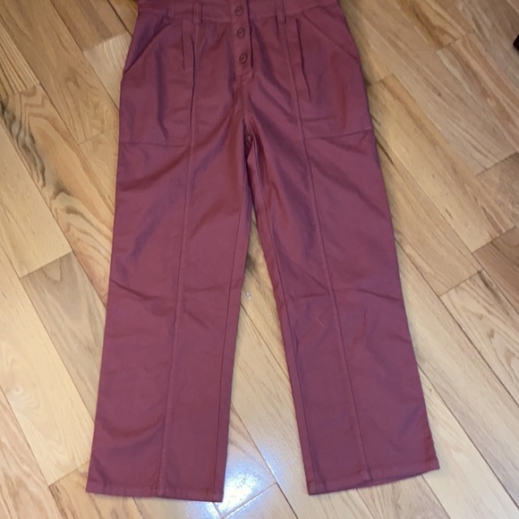 Current/Elliott The Meta Coverall in spiced wine, size 2 (M), NWT - Picture 10 of 13